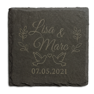 Schiefer-untersetzer