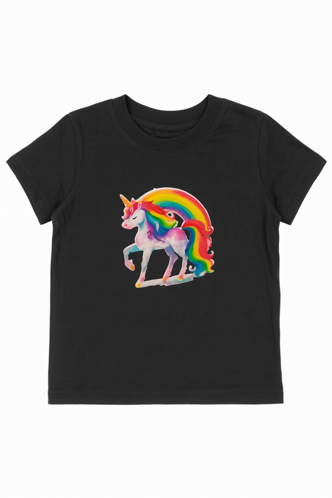 T-Shirt mit Einhorn