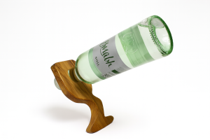 Flaschenhalter Weinglas
